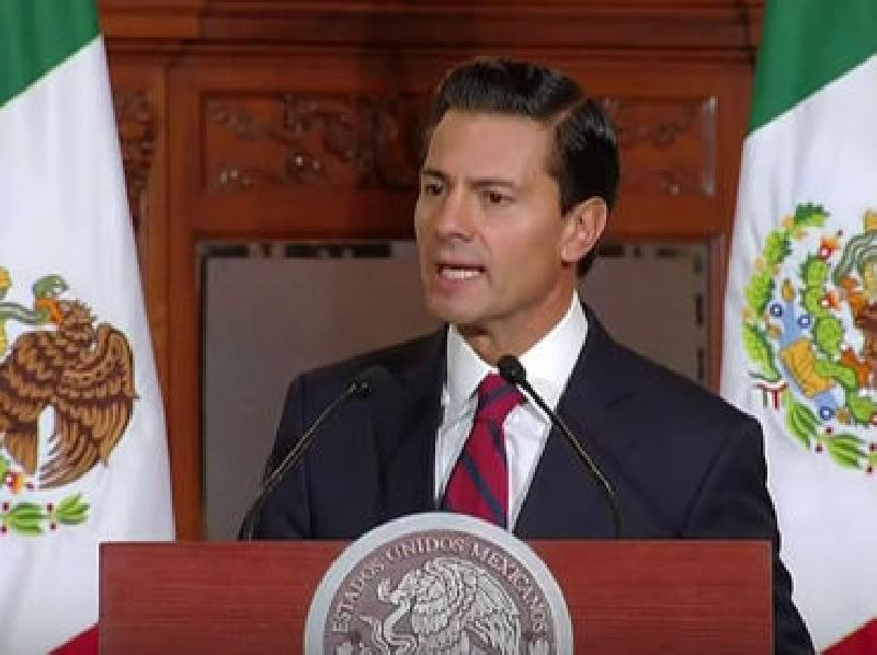 "México no pagará el muro": Peña Nieto