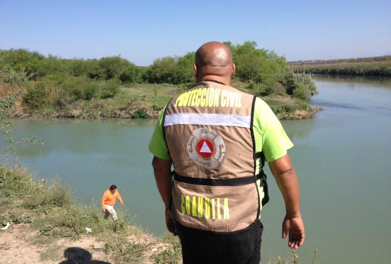 Continúa la búsqueda del cuerpo de ahogado en las aguas del río Bravo