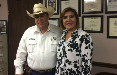 Hablan Lariza Montiel y el Sheriff del Condado de Maverick de seguridad en la frontera
