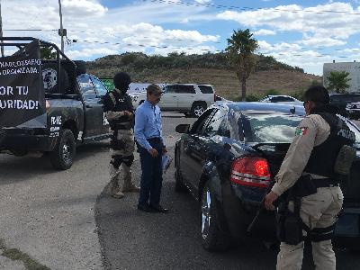 Implementan operativos para detectar autos irregulares en Acuña, Morelos y Zaragoza