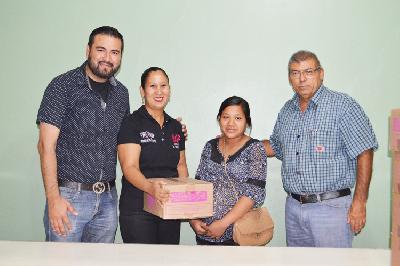 Entrega DIF despensas saludables en Zaragoza