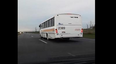 DENUNCIAN EXCESO DE VELOCIDAD CON QUE CONDUCEN AUTOBÚS DE LA EMPRESA SETSA (VIDEO)