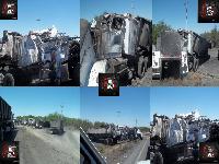 UN LESIONADO Y DAÑOS MATERIALES EN APARATOSO ACCIDENTE EN CARRETERA 57 TRAMO NAVA - ALLENDE