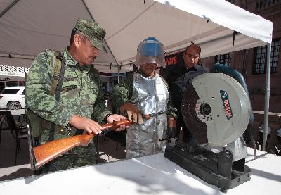 Más de 2 mil armas cortas se han recuperado a través del programa de canje en Coahuila