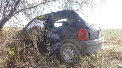 Daños materiales deja accidente en tramo Zaragoza-Morelos
