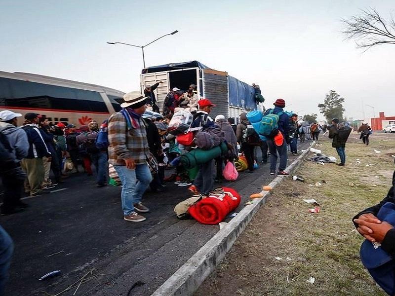 Va parte de la primera caravana migrante rumbo a Jalisco La