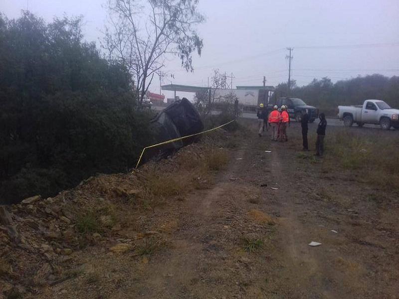 Muere líder del grupo Toppaz en volcadura en Nuevo León