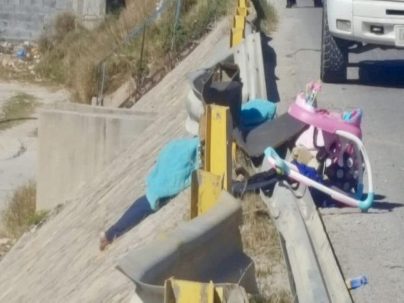 Volcadura en Acuña deja una mujer muerta y dos menores lesionadas