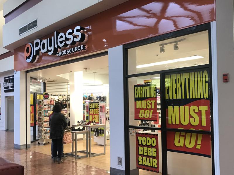 Contemplan para mayo cierre de la tienda Payless Shoes en Eagle