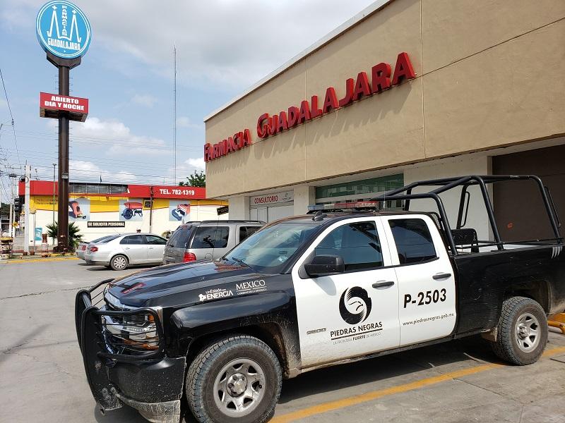 Siguen investigaciones de los 18 asaltos violentos contra comercios en Piedras Negras