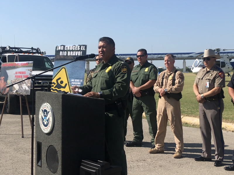 Patrulla Fronteriza pide a indocumentados no arriesgar su vida al intentar cruzar el río Bravo. (VIDEO)