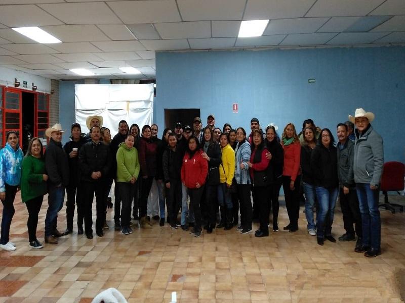 Fija alcaldesa de Villa Unión directrices y proyectos a su equipo de trabajo