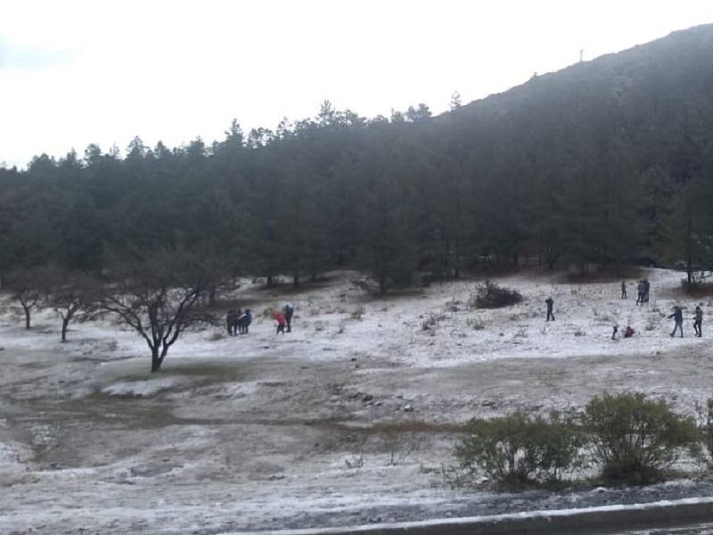 No se han registrado incidentes por caída de agua nieve en Arteaga: PC