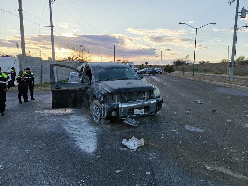 Reportan estable a conductor que sufrió fuerte accidente en Piedras Negras