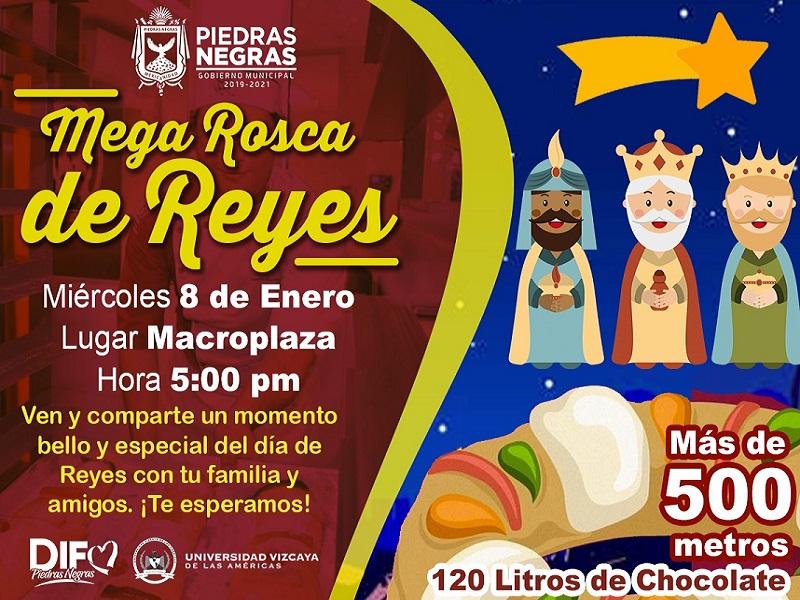 Invitan a nigropetenses a degustar la Rosca de Reyes; será este miércoles