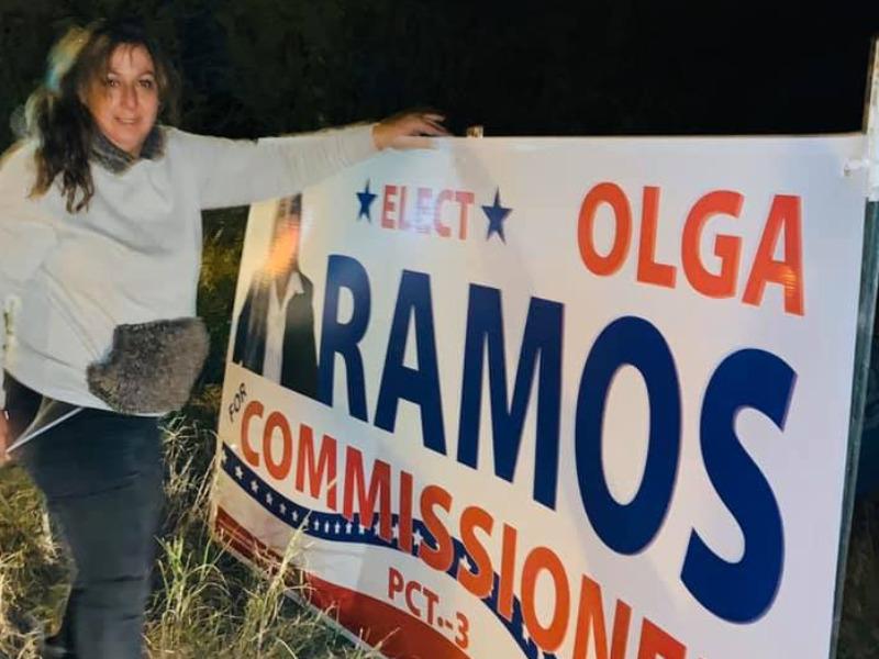 Olga Ramos busca el cargo de comisionada del Precinto 3 del condado de Maverick