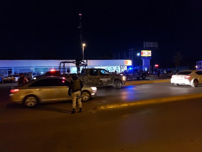 Reportan estable a taxista baleado cerca de la Plaza de las Culturas en Piedras Negras. (video)