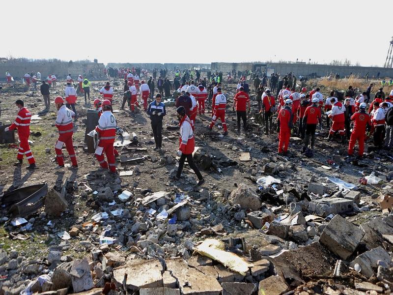 Irán inicia arrestos por derribo de avión ucraniano que dejó 176 muertos