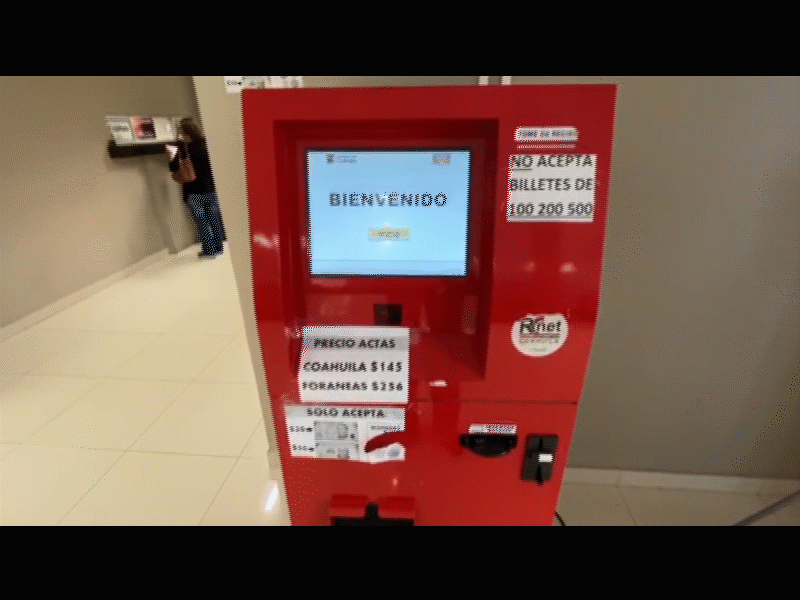 Suben de precio actas en el dispensario electrónico instalado en la presidencia municipal  