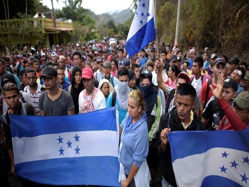 Advierte EU que aplicará leyes migratorias contra caravana de hondureños