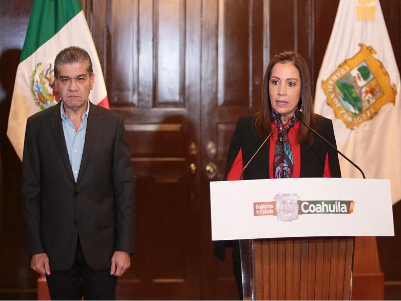 Consolidar la Policía Estatal y conservar la paz en Coahuila, compromete Sonia Villarreal como nueva titular de la SSP