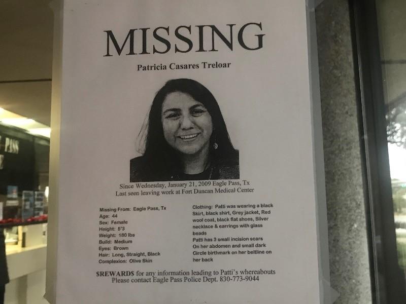 Lleva 11 años desaparecida mujer de Eagle Pass, aun ofrecen recompensa