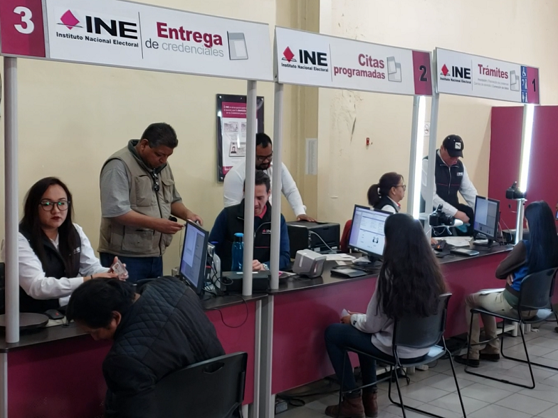 Llama INE a 6 mil 600 ciudadanos a renovar la credencial 19 (video)