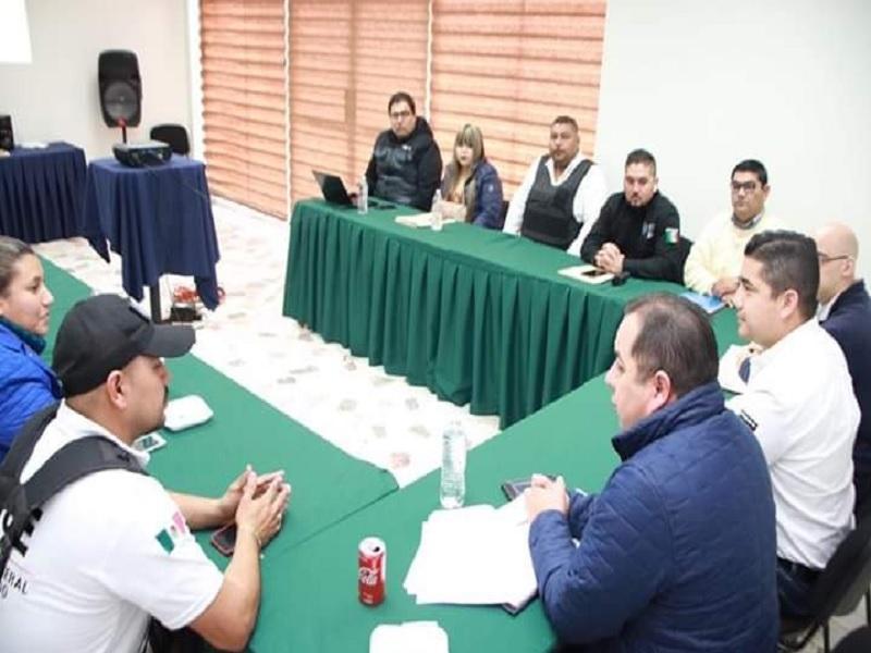 Encabeza Julio Long reunión de seguridad en San Juan de Sabinas