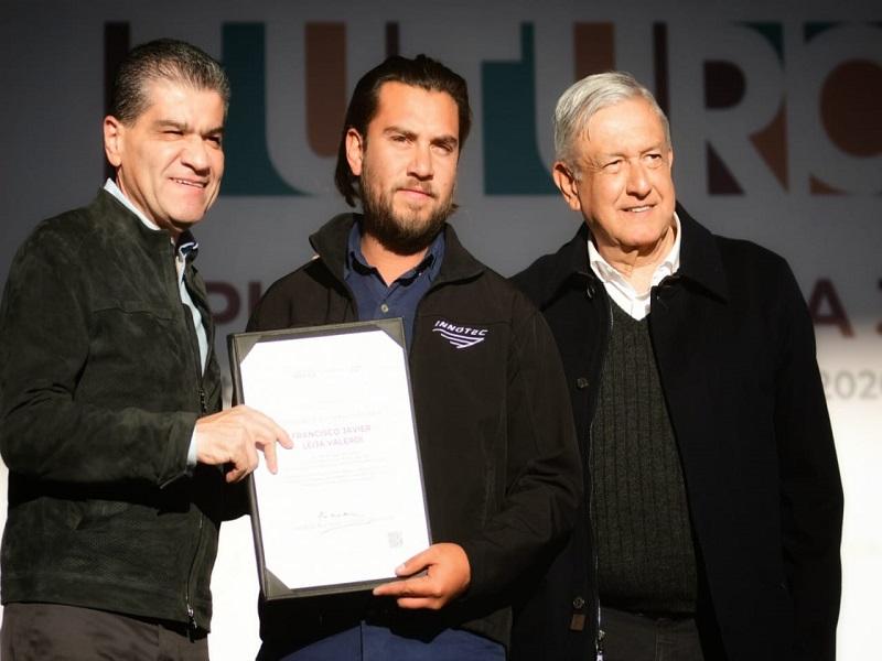 Federaci&oacute;n y Coahuila impulsan a los j&oacute;venes con apoyos y capacitaci&oacute;n, coinciden AMLO y MARS 