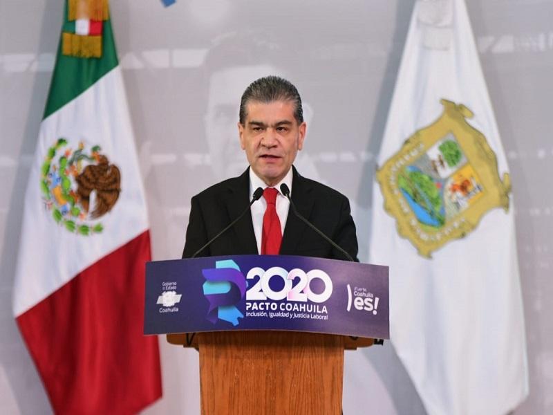 Pacto Coahuila 2020 consolida liderazgo del estado en materia laboral: MARS
