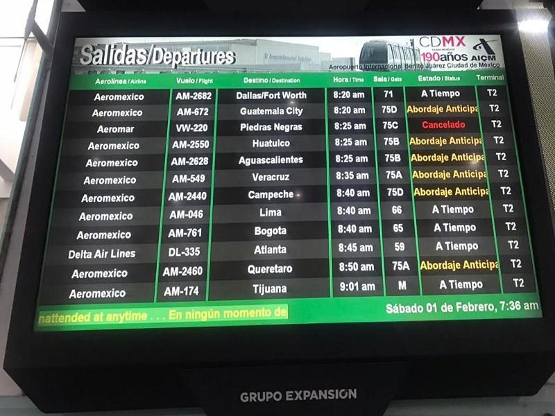 Otra vez cancelan vuelo sabatino de Aeromar por pocos pasajeros