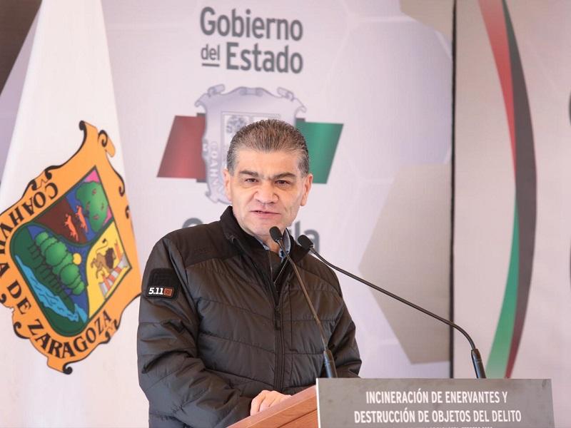 Invertirá Coahuila más de mil mdp en materia de seguridad este año: MARS