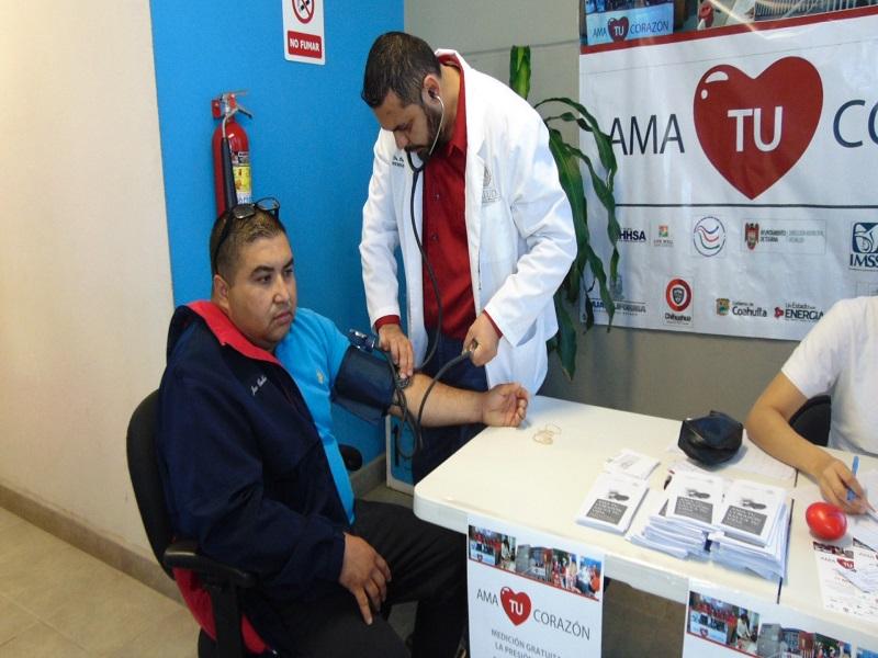 Arranca este lunes la campaña Ama tu Corazón para detectar casos de hipertensión arterial