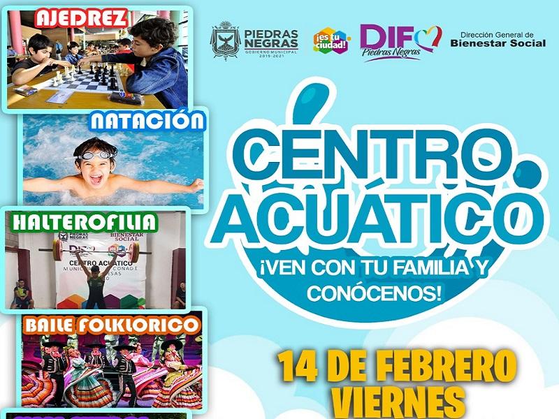 Invitan a Open House en el Centro Acu&aacute;tico de Piedras Negras; ser&aacute; este viernes