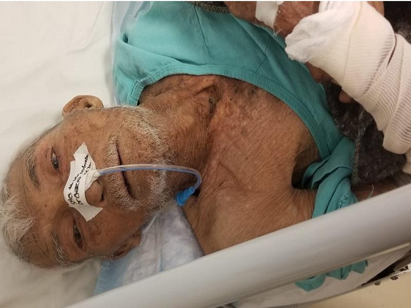 Buscan a familiares de adulto mayor en el Hospital General de la Secretar&iacute;a de Salud