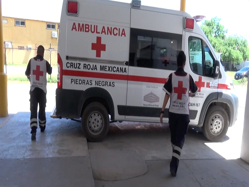 Hay muchos accidentes en Piedras Negras, ya se gestiona una ambulancia más: Cruz Roja (video)