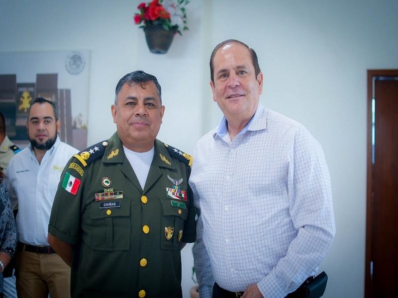 Deja el cargo el comandante Jos&eacute; Luis Chinas Silva en la Guarnici&oacute;n Militar de Piedras Negras