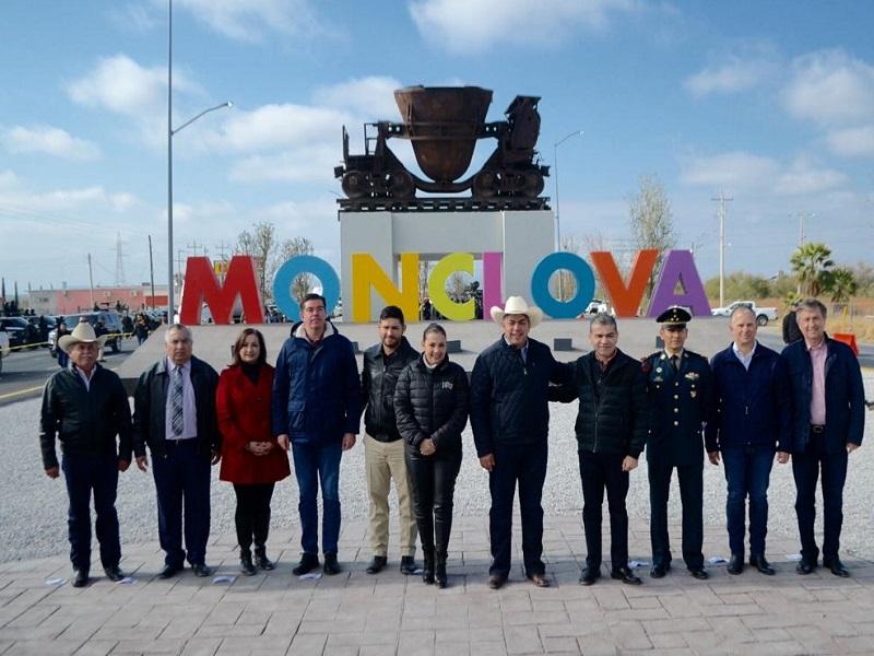 Inaugura MARS acceso norte al municipio de Monclova y refuerza seguridad