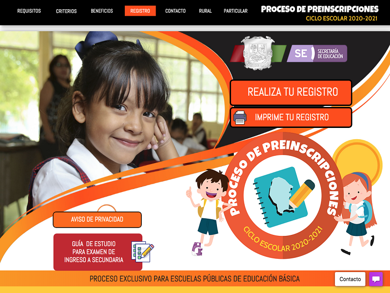 Inician el lunes las inscripciones a preescolar en Coahuila