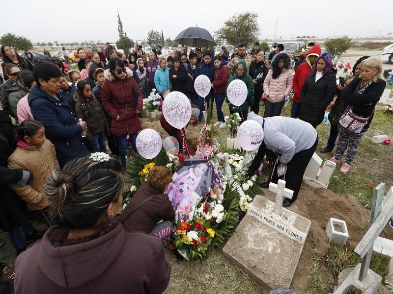 Dan &uacute;ltimo adi&oacute;s a la peque&ntilde;a Karol Nahomi en Saltillo