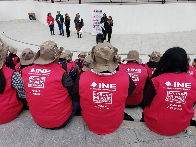 Presenta INE a 109 capacitadores asistentes para la pr&oacute;xima elecci&oacute;n (video)