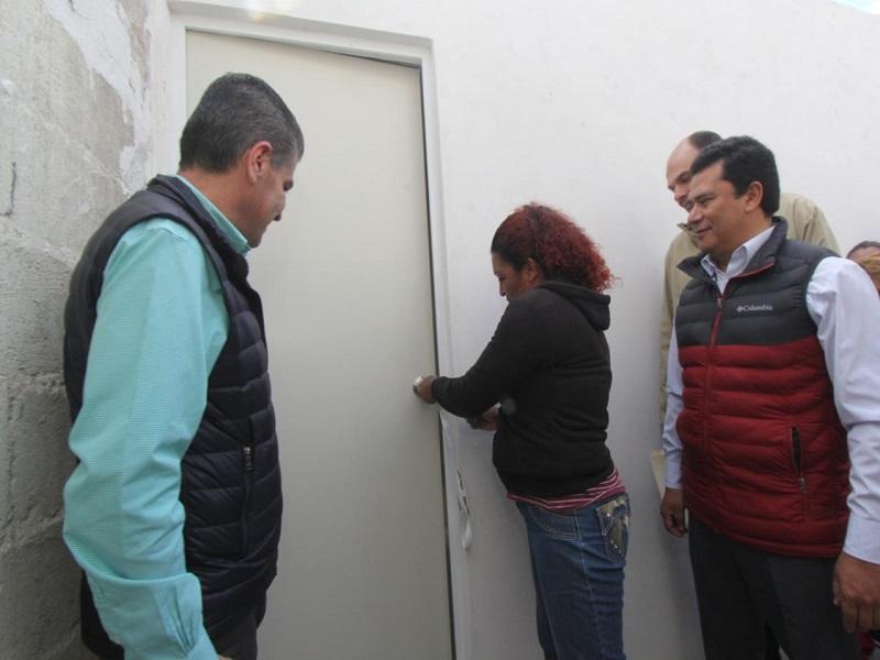 Entreg&oacute; MARS acciones de ampliaci&oacute;n a trav&eacute;s del Programa Vivienda Social 