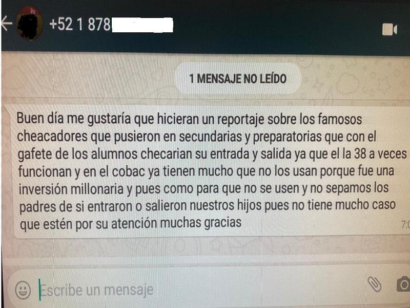 No funcionan torniquetes de seguridad en el COBAC de Piedras Negras; padres lamentan inversi&oacute;n millonaria (video)