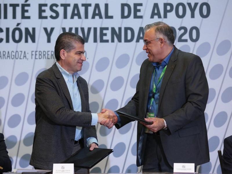 Gobernador tom&oacute; protesta al Comit&eacute; Estatal de Apoyo al Censo de Poblaci&oacute;n y Vivienda 2020