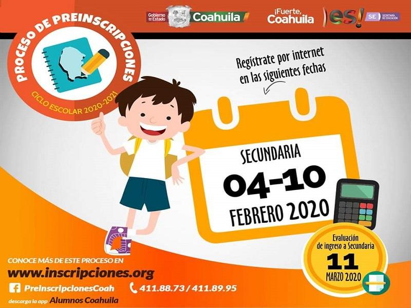 Satisfactoria la respuesta ante proceso de preinscripci&oacute;n al nivel b&aacute;sico en Coahuila