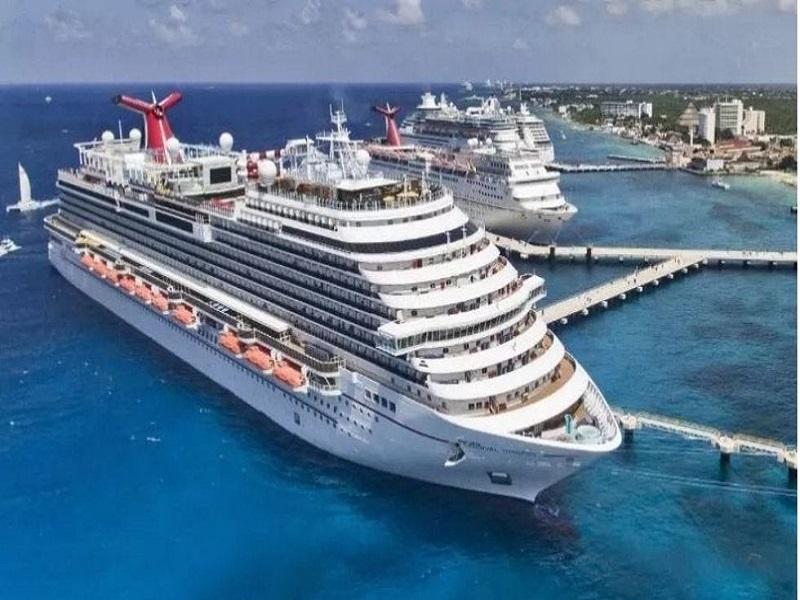 Siete mexicanos a bordo del crucero con 6 mil pasajeros que lleg&oacute; a Cozumel