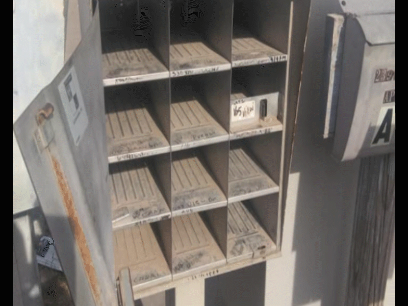 Roban correspondencia de buzones en el sector Chula Vista de Eagle Pass