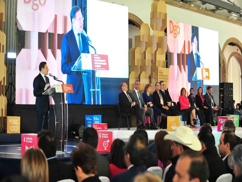 Participó Coahuila en el Foro Mundial de Desarrollo Sostenible