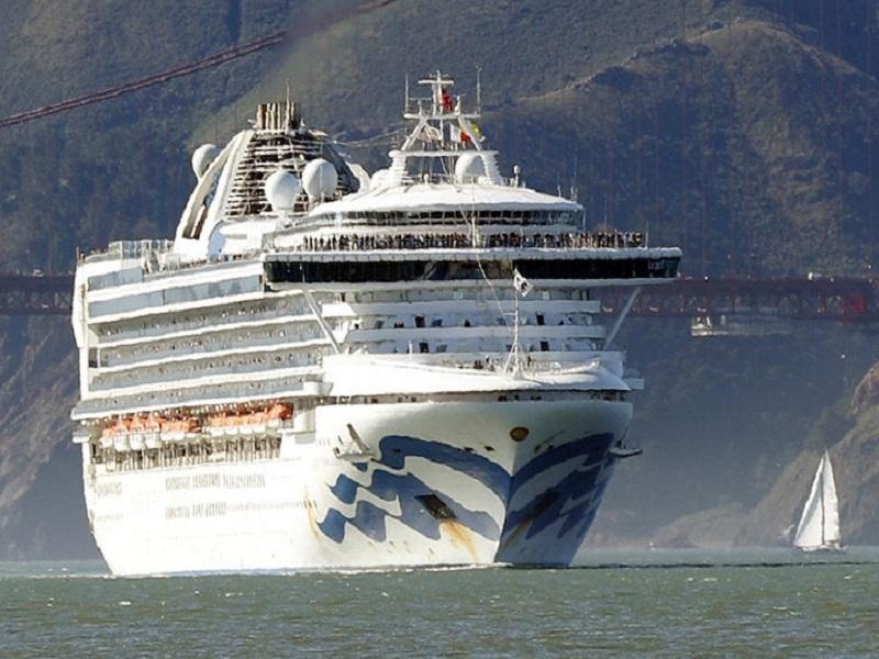 Había 21 pasajeros con coronavirus en crucero que pasó por México, confirma EU
