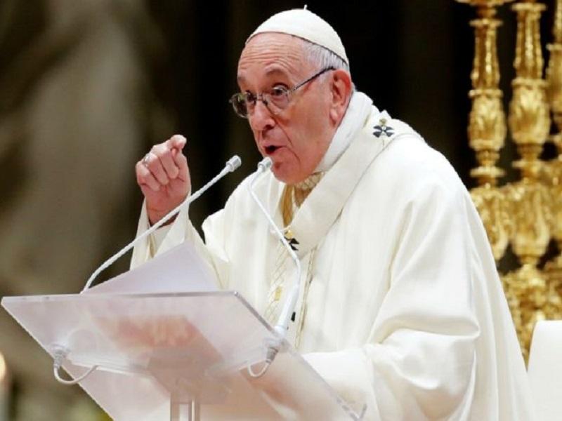 Por coronavirus, el papa Francisco oficiará misa dominical por internet